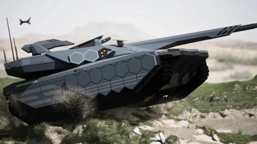 Müharibə meydanında "Kölgə" dövrü - Yeni canavarı K3 təqdim olundu