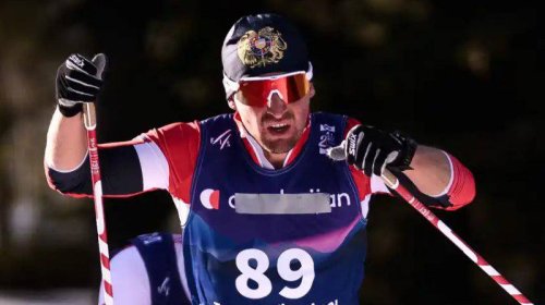 &ldquo;Azərbaycan&rdquo; yazısını gizlətməyə cəhd edən erməni xizəkçi CƏRİMƏLƏNDİ