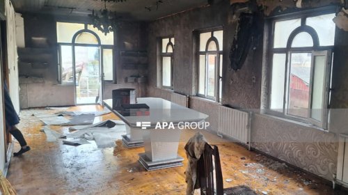 Lənkəranda oğrular mürəbbə yeyib evi yandırdılar - İDDİA