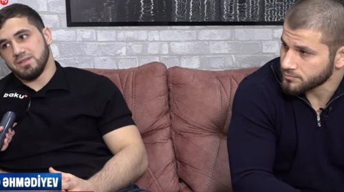 "Orada qardaş keçmir" - Finalda qarşılaşan Əhmədiyevlər danışdı