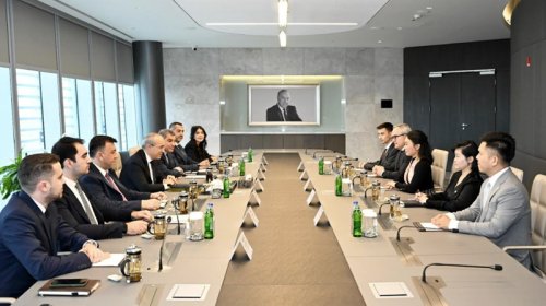 İqtisadiyyat naziri Vyetnamın "VinFast" şirkətinin nümayəndə heyəti ilə görüşüb