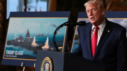Trampın ilk döyüş gəmisi 22 milyard dollara başa gələ bilər