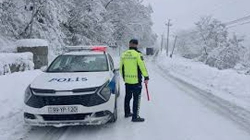 Yollardakı vəziyyətlə bağlı - Xəbərdarlıq