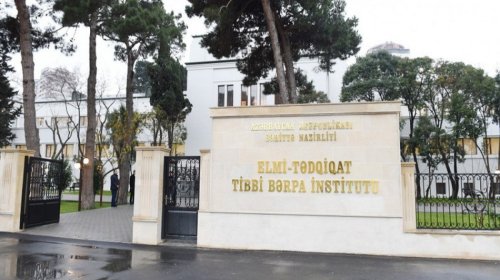 Elmi Tədqiqat Tibbi Bərpa İnstitutunun 290 min manatlı tenderi baş tutmadı