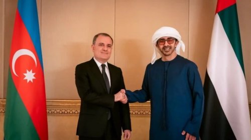 Azərbaycan və BƏƏ XİN rəhbərləri strateji tərəfdaşlığı müzakirə ediblər