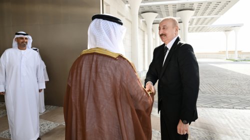 Prezidentin BƏƏ səfəri başa çatdı - FOTO