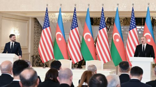 İlham Əliyev və Vens mətbuta bəyanatlarla çıxış etdi - YENİLƏNİB