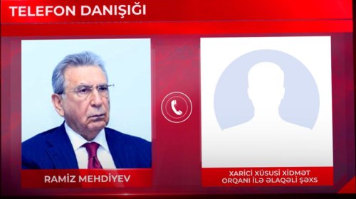 Ramiz Mehdiyevin həmin səs yazısı yayıldı - İlk dəfə
