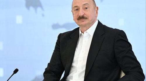 İlham Əliyev Münhendə "France 24" telekanalına müsahibə verib