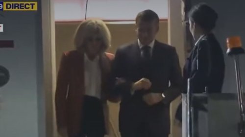 Fransız siyasətçi Makronun Hindistandakı davranışını ələ saldı - VİDEO