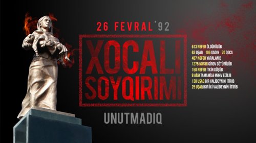 Xocalı soyqırımı dünya ictimaiyyətinə çatdırılır