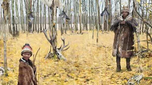 Daş dövrünə aid oğlanın maral dərisi və ağacdələn baş geyimində dəfn edildiyini aşkar edilib