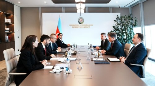 bp şirkətinin vitse-prezidenti ilə görüş keçirilib