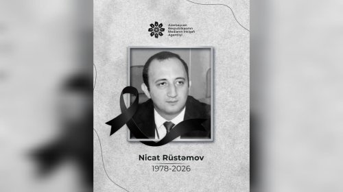 MEDİA jurnalistin vəfatı ilə bağlı başsağlığı verdi