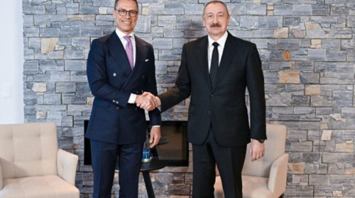 Finlandiya Prezidenti İlham Əliyevə zəng etdi