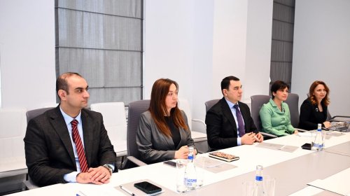 Mədəniyyət Nazirliyində Təsviri və dekorativ-tətbiqi sənət əsərləri üzrə Ekspert komissiyasının üzvləri ilə görüş olub
