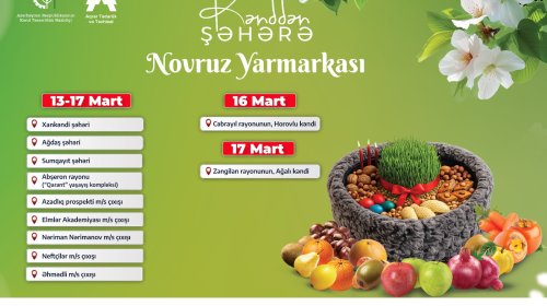 İşğaldan azad olunmuş ərazilərdə &ldquo;Kənddən Şəhərə&rdquo; Novruz yarmarkası təşkil olunacaq