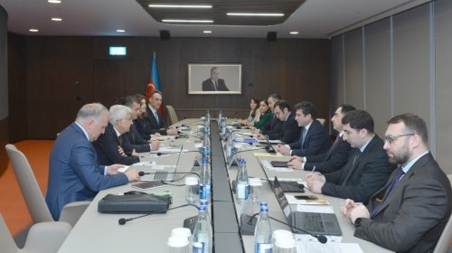 Qara Dəniz Ticarət və İnkişaf Bankının vitse-prezidenti ilə görüş keçirilib