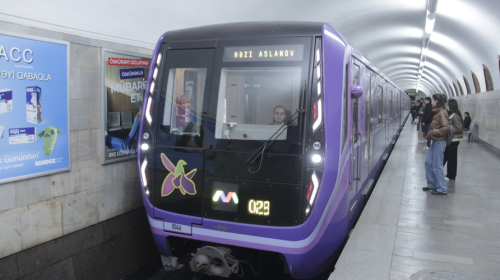 Bakı metrosunda YENİ QADAĞA