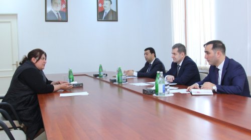 Nazirin müavini Goranboyda vətəndaşları qəbul edib, fermerlərlə görüşüb