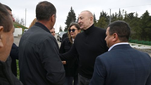 &ldquo;Yaxşı nümunə göstərirsiniz, gərək əhali artsın&rdquo; - Prezidentdən 6 uşaqlı ataya