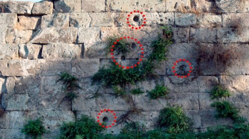 Pompeyin divarlarında yüksək texnologiyalı silah zərbələrinin izləri tapıldı