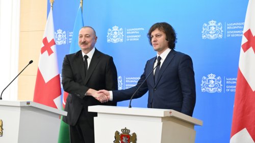 İlham Əliyev və İrakli Kobaxidze mətbuata bəyanatlarla çıxış etdi - YENİLƏNİB