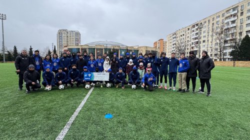 "Qarabağ" FK Akademiyasının U-19 komandası &ldquo;Bərabər imkanlar&rdquo; layihəsi çərçivəsində uşaqlarla görüş keçirib
