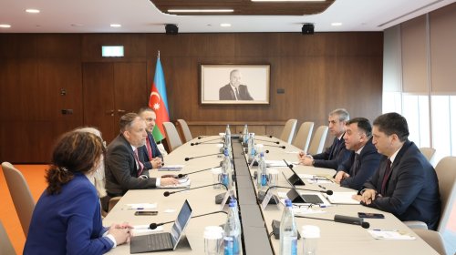 Almaniyanın BiWE təşkilatının İdarə Heyətinin sədri ilə görüş keçirilib