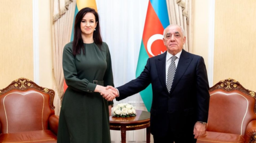 Azərbaycan və Litva Baş nazirləri əməkdaşlığın genişləndirilməsini müzakirə edib