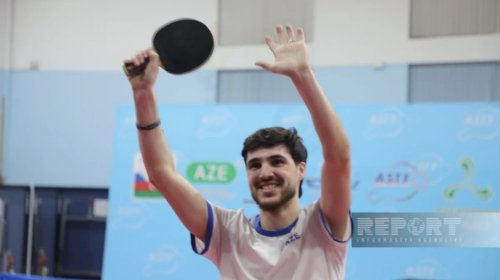 Azərbaycanlı stolüstü tennisçi "Ginnesin Rekordlar Kitabı"na düşüb