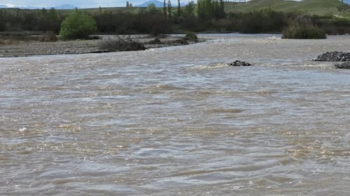 Ağstafa çayından sel keçib, rayon mərkəzi ilə əlaqə çətinləşib