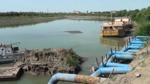 ADSEA: Kür çayının sahilyanı riskli zonalarında nasos stansiyalarına fasilə verilib