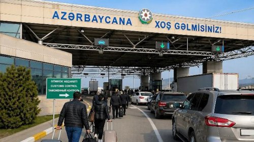 Son 3 ayda 144 min əcnəbi quru yolla Azərbaycana daxil olub