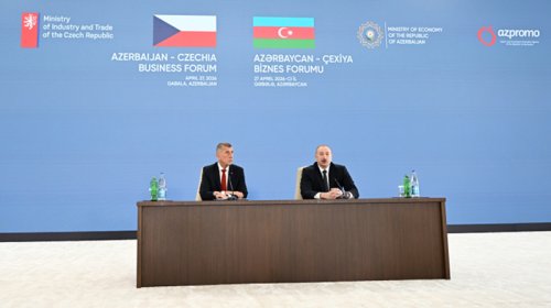Qəbələdə Azərbaycan-Çexiya biznes-forumu keçirildi - YENİLƏNİB