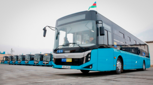 142 nömrəli marşrutun avtobusları yenilənir