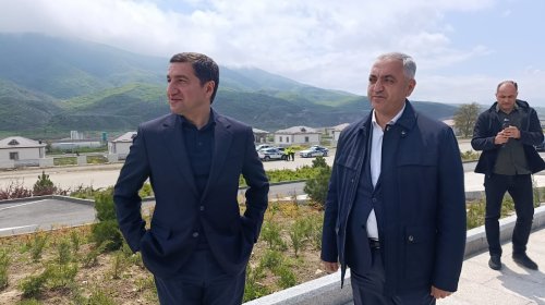 Diplomatik korpus nümayəndələri Xocalıda - FOTOLAR