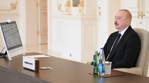 İlham Əliyev "Avropa Siyasi Birliyi"nin 8-ci Zirvə toplantısında videobağlantı formatında çıxış etdi - YENİLƏNİB