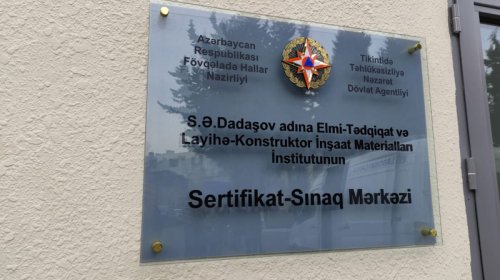 İnşaat Materialları İnstitutu avtomobil alır &ndash; tender elan edildi