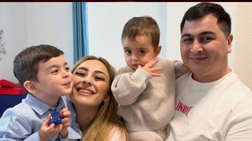 Həmin azərbaycanlı ailəyə azyaşlı uşaqları qaytarıldı - FOTO