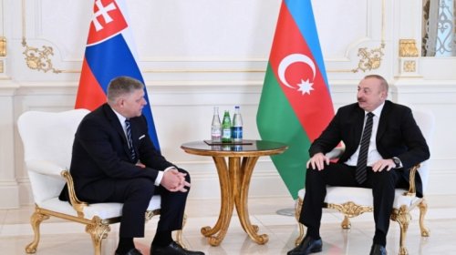 İlham Əliyev: Azərbaycan Slovakiya ilə tərəfdaşlığı yüksək qiymətləndirir