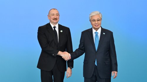 Prezident Türküstanda TDT-nin qeyri-rəsmi Zirvə görüşündə iştirak edir- YENİLƏNİB