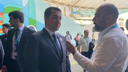 Hikmət Hacıyev: "Azərbaycan bundan sonra da mötəbər tədbirlərin keçirildiyi məkan olacaq"