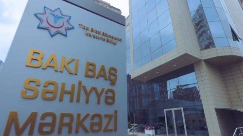 Bakı Baş Səhiyyə Mərkəzində 85 min manatlıq dezinfeksiya