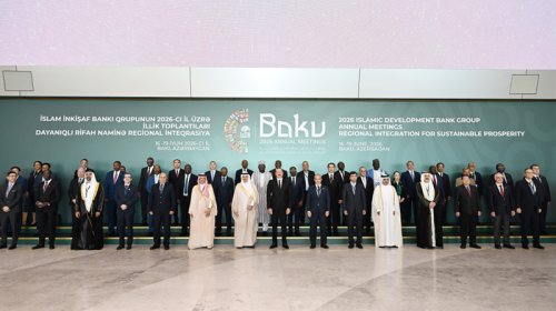 İlham Əliyevin iştirakı ilə İslam İnkişaf Bankı Qrupunun 2026-cı il üzrə İllik Toplantılarının açılış mərasimi keçirilir