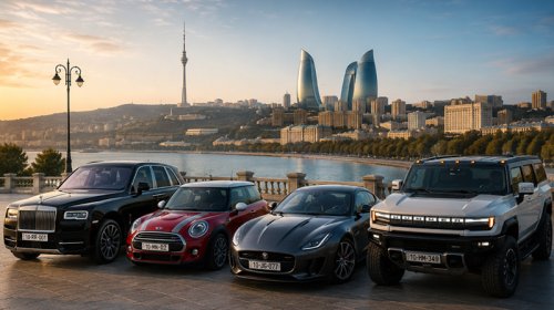 "Rolls-Royce", "Bentley", "Maserati"... - Azərbaycanda neçə lüks avtomobil var?