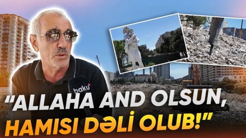Yeni Günəşlidəki parkda nə baş verir? - VİDEO
