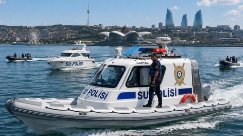 Su polisi dəniz sahilində narkotikə qarşı əməliyyat keçirdi -VİDEO