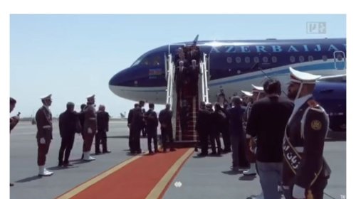 Azərbaycan nümayəndə heyəti Əli Xameneinin vida mərasimində iştirak etmək üçün Tehrana gəlib