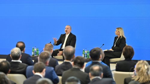 İlham Əliyev IV Şuşa Qlobal Media Forumunun açılışında iştirak etdi - YENİLƏNİB